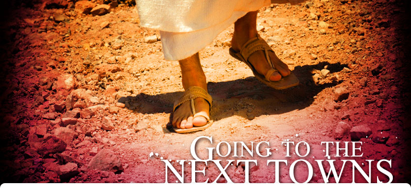 Going to the next towns.