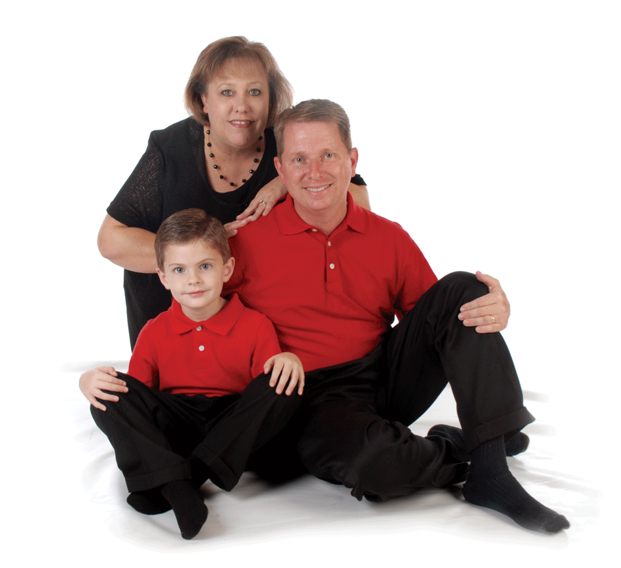 Pastor Tad Marshall, Mrs. Pat, & Tyler