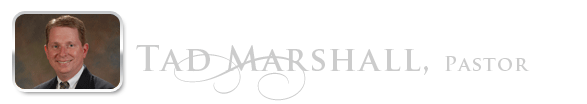 Tad Marshall, Pastor